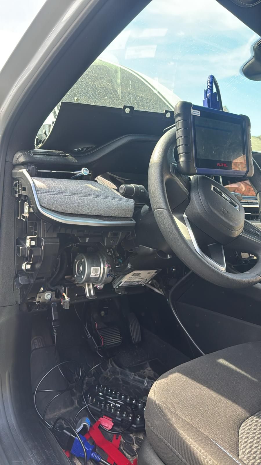 Ignition repair with Autel diagnostic tablet - Daly City CA